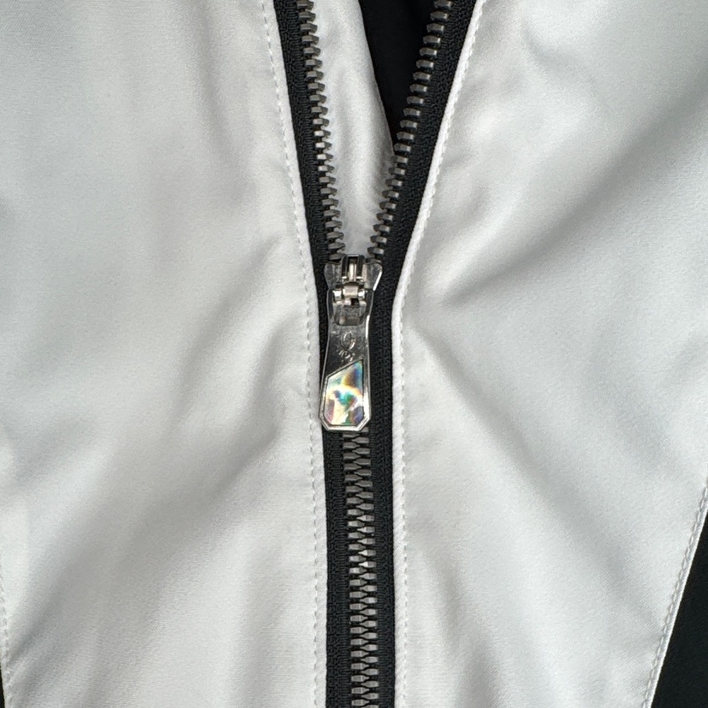 SPYDER Lola Ski Snowboarding Jacket Black & White with Colorful Accents - kid 12 - Picture 11 of 16